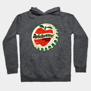 Retro Vintage Apfelbrause Apple Soda Bottlecap Hoodie